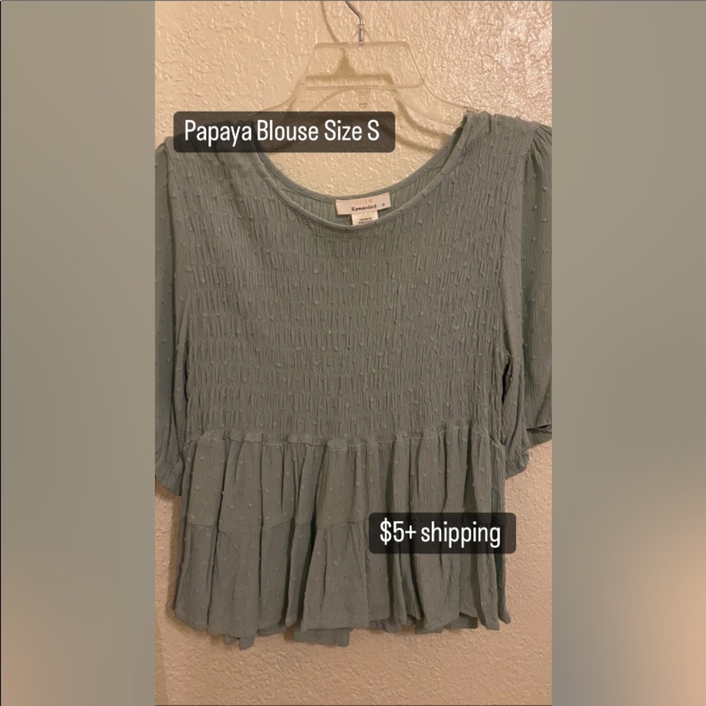 Papaya blouse